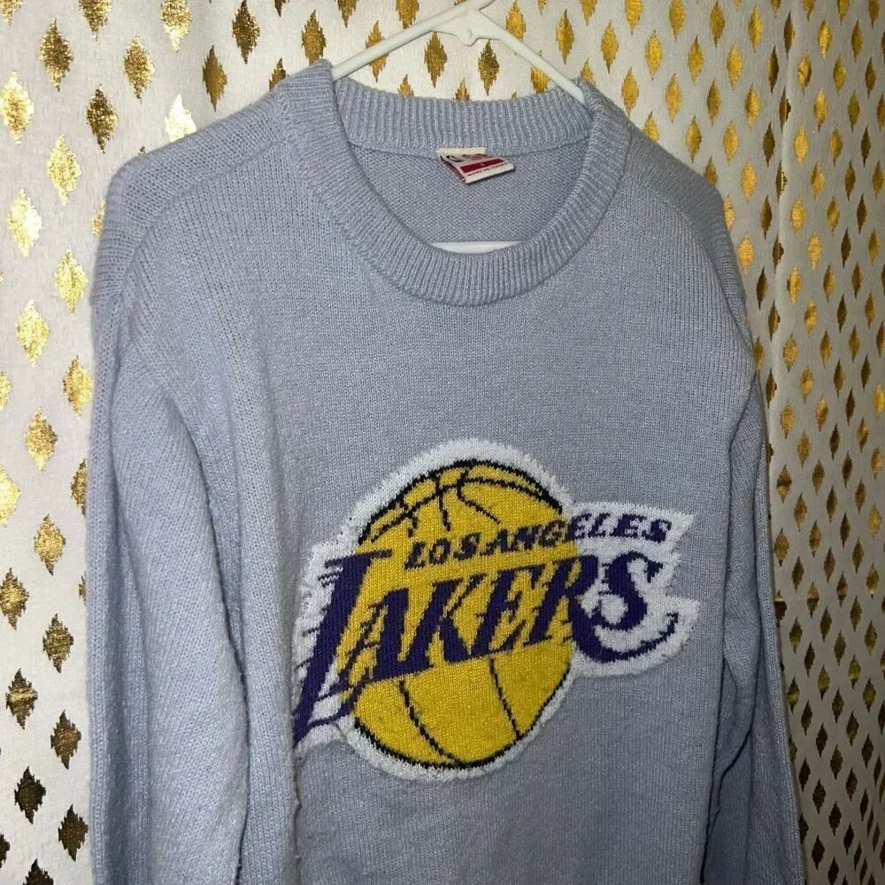 Los Angeles Lakers sweater ultra hoodie crewneck men’s size S